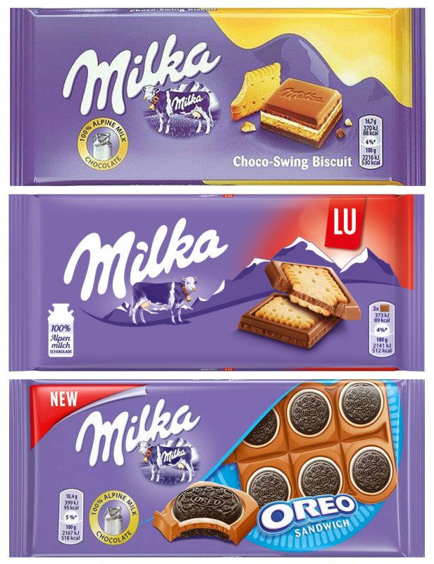 Шоколад Milka & Chips Ahoy