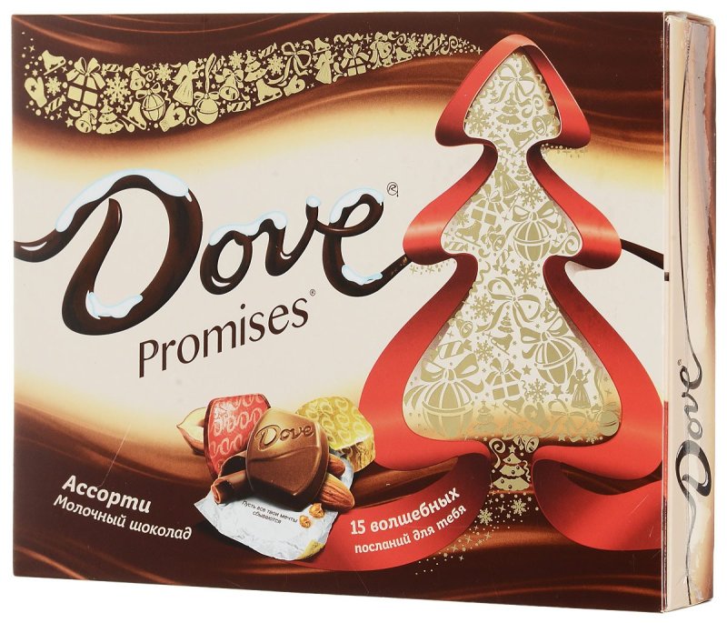 Dove Promises молочный шоколад 32г