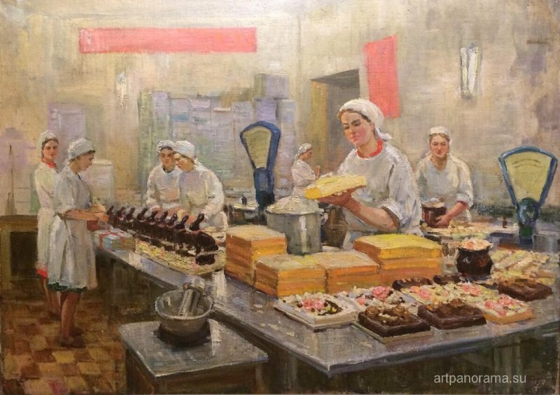 Советские торты и пирожные