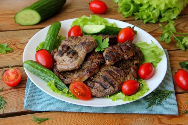 Жареное мясо
