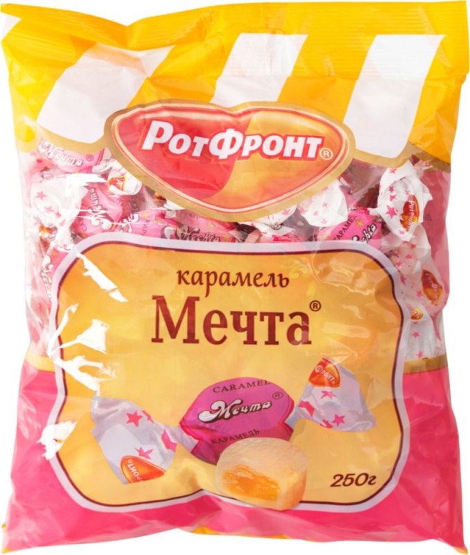 Карамель рот фронт мечта 250 г