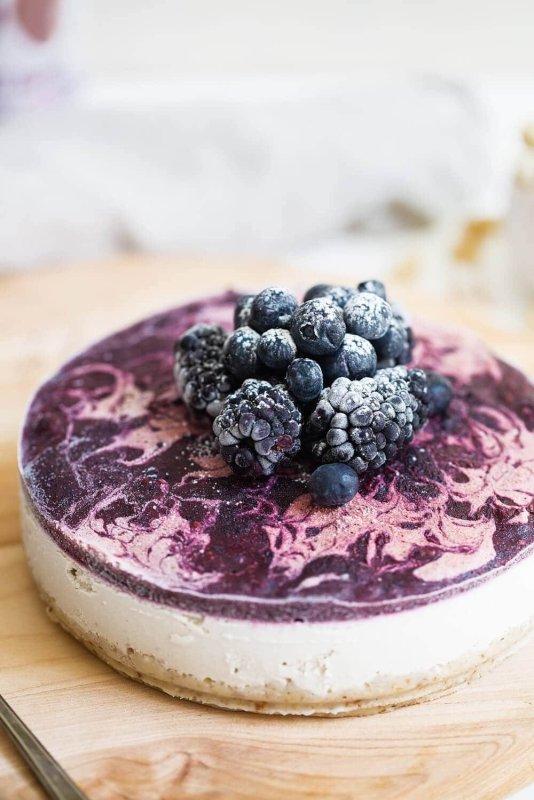 Черничный Raw Cake