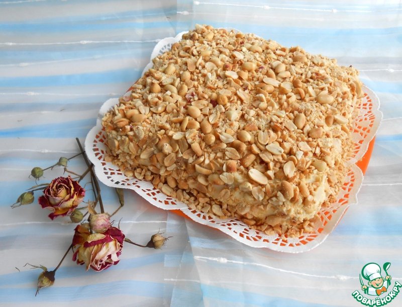 Торт подарочный с орехами