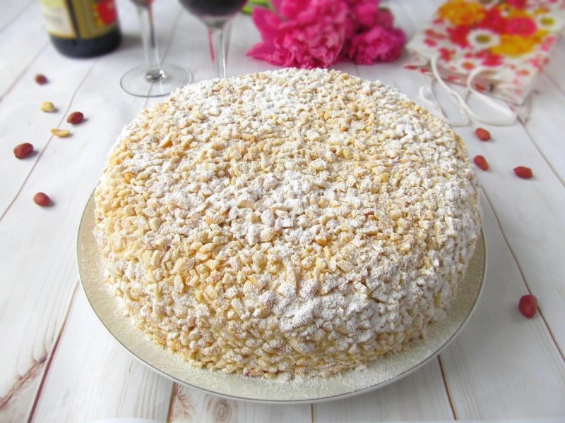 Киевский торт золотой Колос