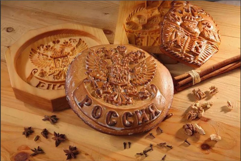 Русский печатный пряник