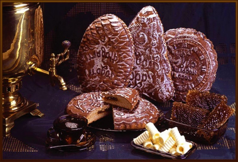 Тульский пряник и самовар