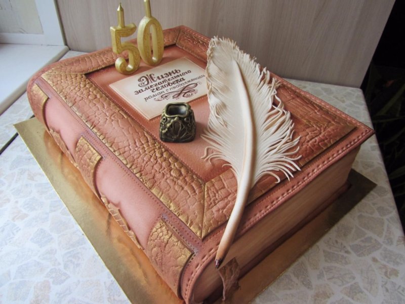 Торт книжка фото