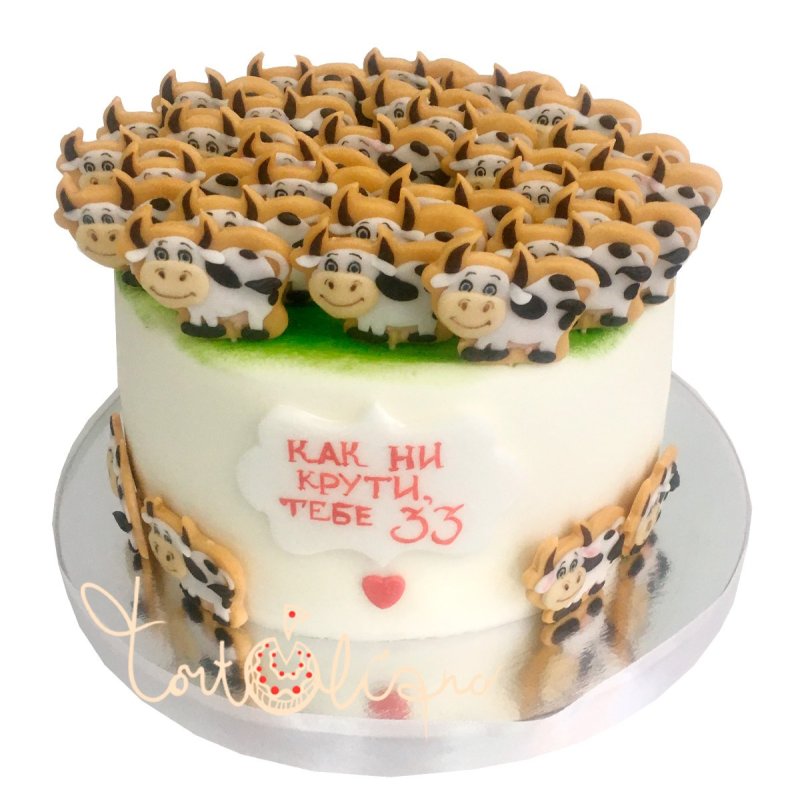 Торт 33 коровы