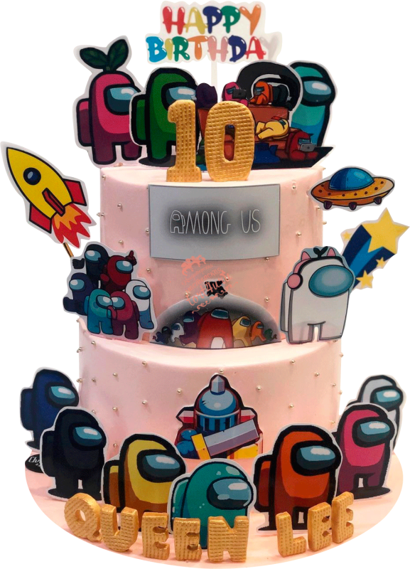 Торты амонг АС для девочек 10 лет Фурманов