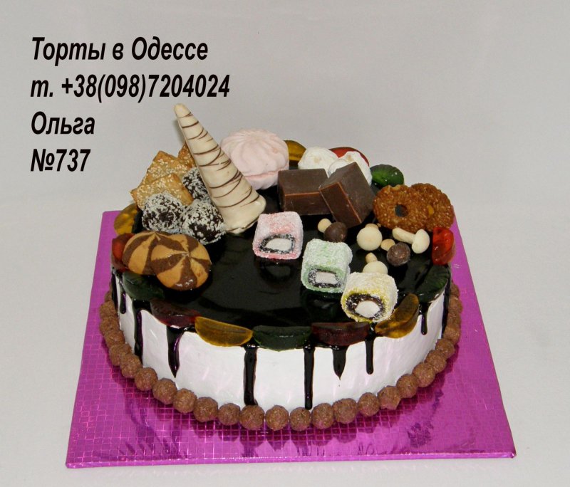 Торт без мастики