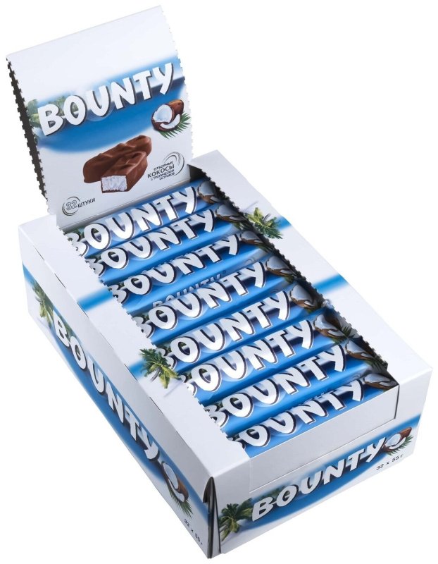 Bounty шоколад