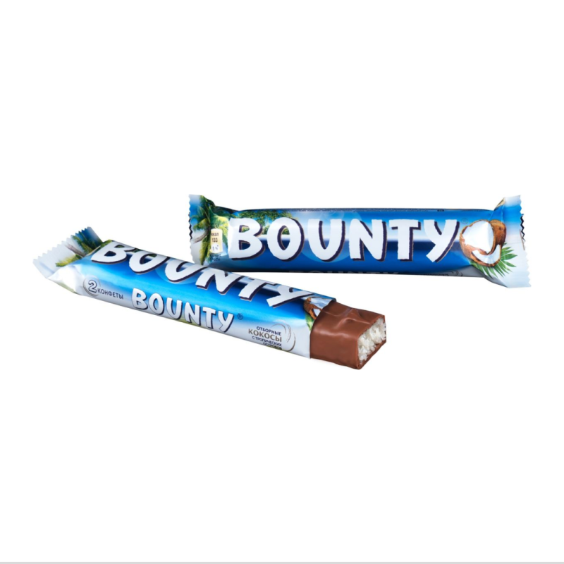 Батончик шоколадный Баунти Bounty 55г