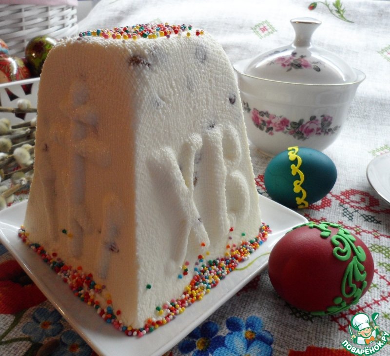 Кулич сверху