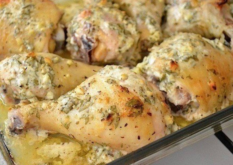 Новогодняя Курочка в духовке