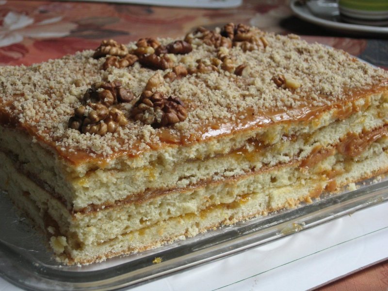Торт домашний песочный