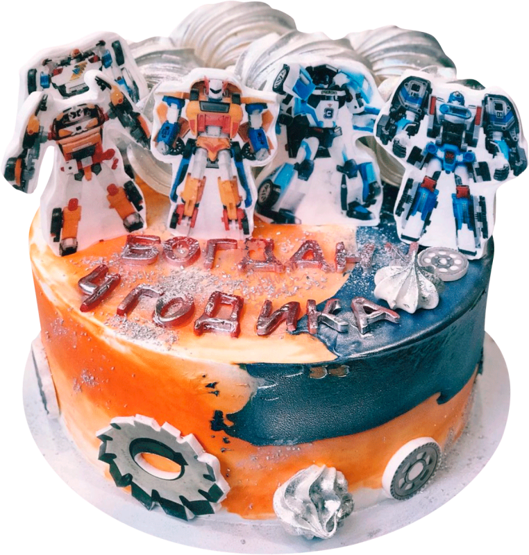 Пряники Бамблби и Оптимус Прайм