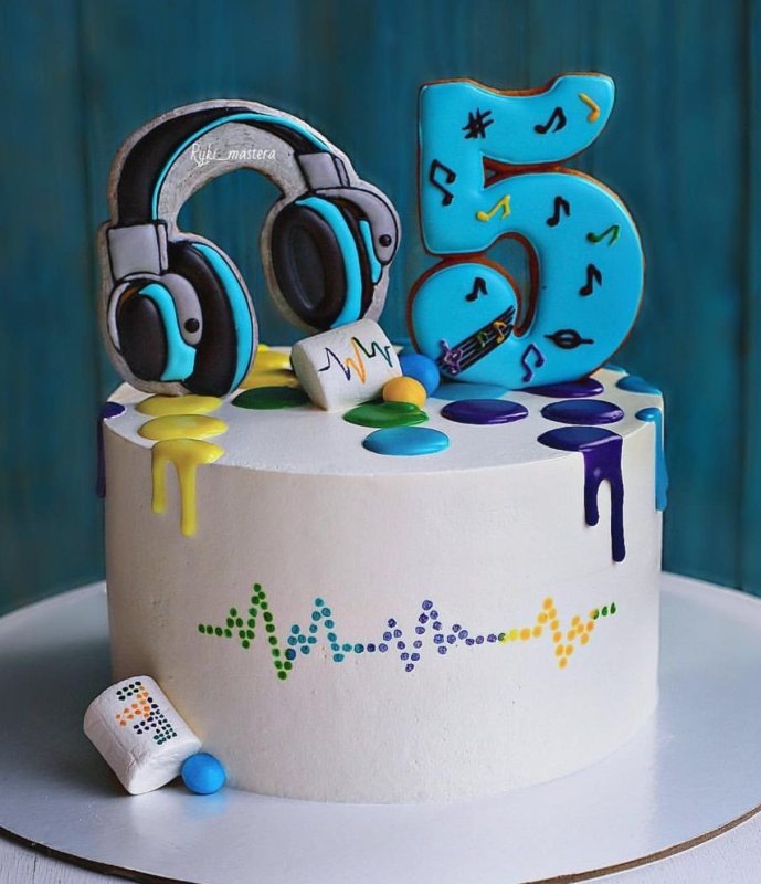 Торт для мальчика 5 лет без мастики