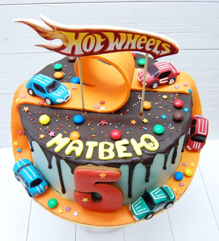 Торт на 5 лет мальчику