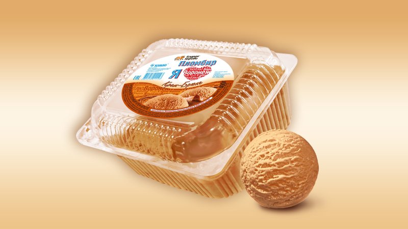 Мороженое «крем-карамель»