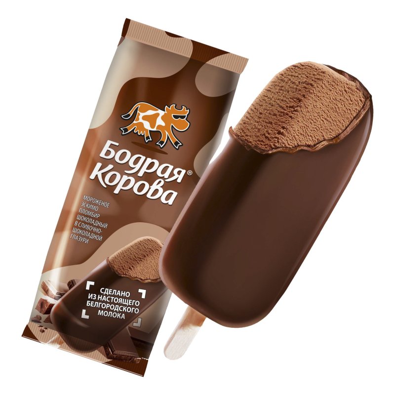 Мороженое Парфе бодрая корова