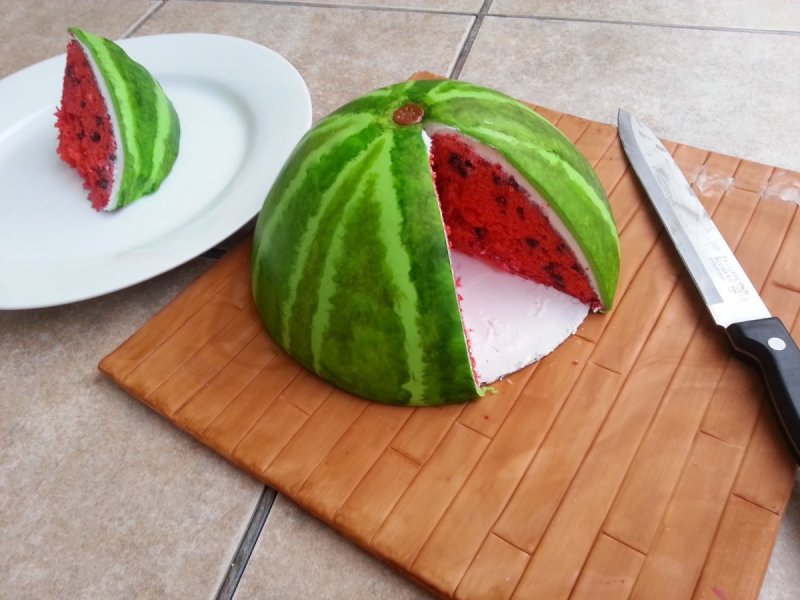 Пирог с арбузом