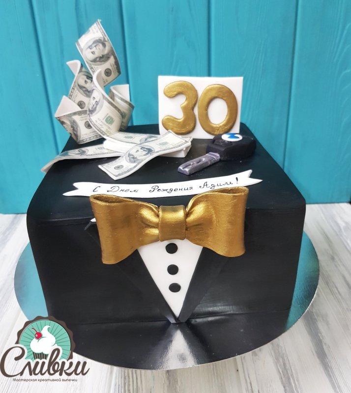 Торт на юбилей мужчине 30