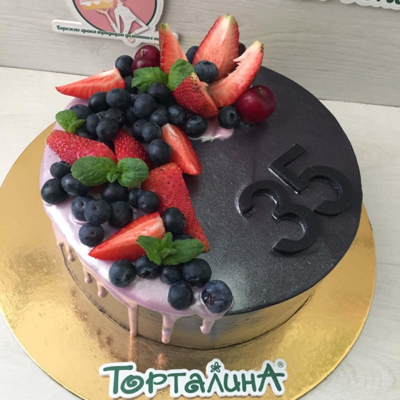 Торт на 35 лет мужчине