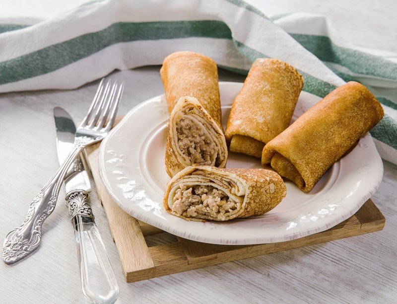 Блины с начинкой