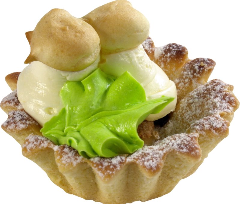 Пирожное корзиночка с грибочками