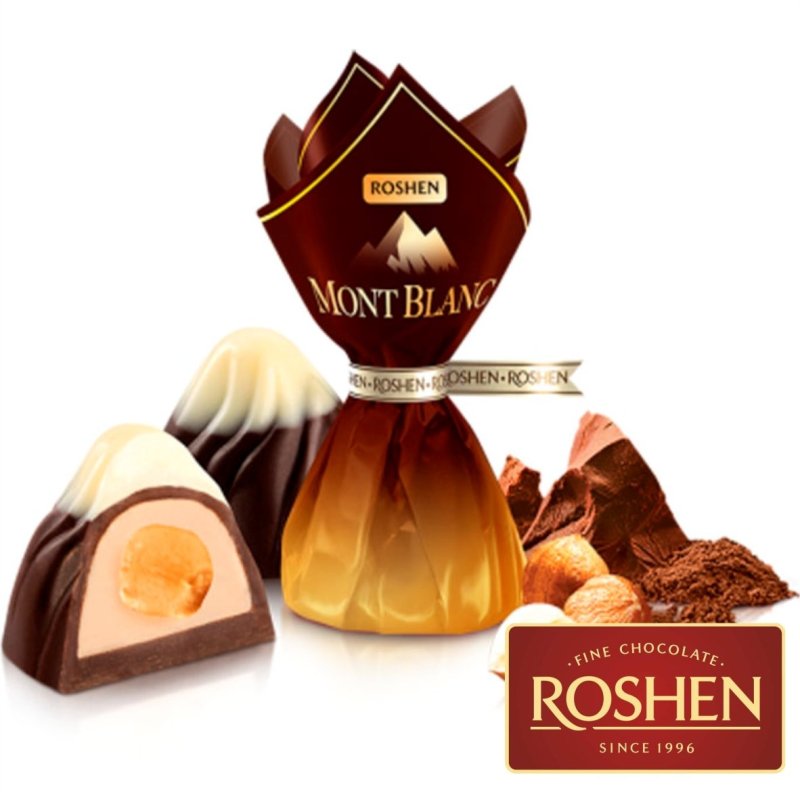 Mont Blanc Roshen конфеты