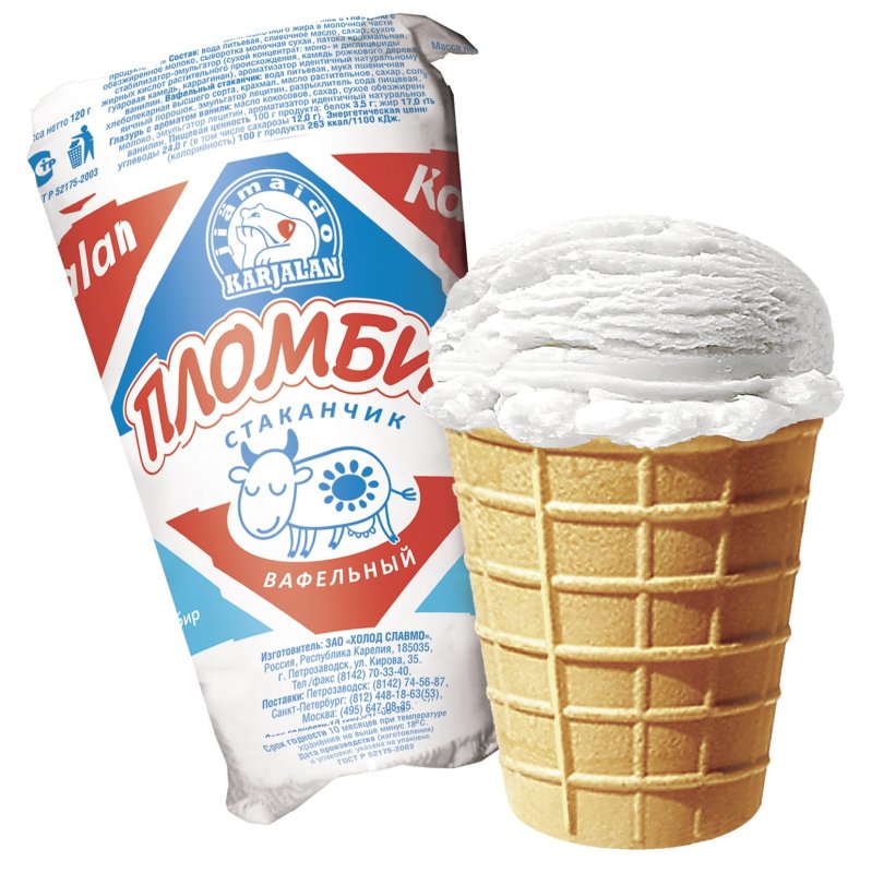Пломбир Челны холод 500 г