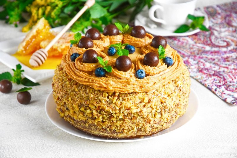 Медовый пирог американский