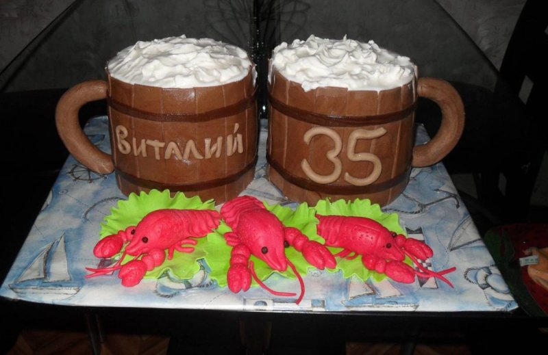 Торт мужу на 35 лет