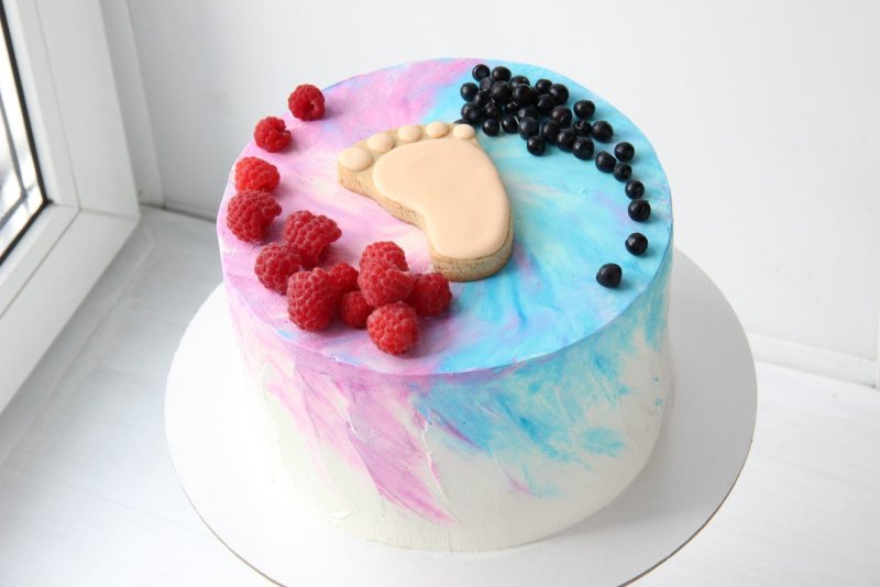 Gender Reveal торт