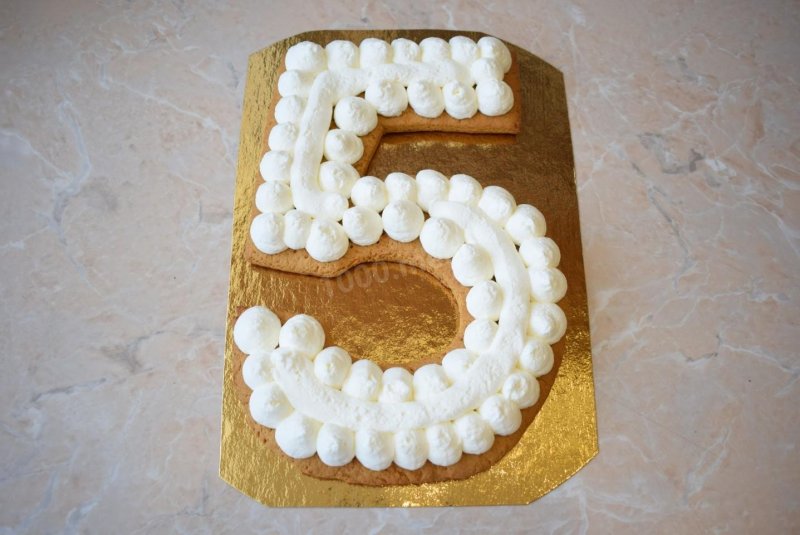 Цифра 5 из теста