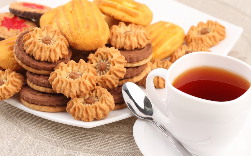 Щай с пещеньками