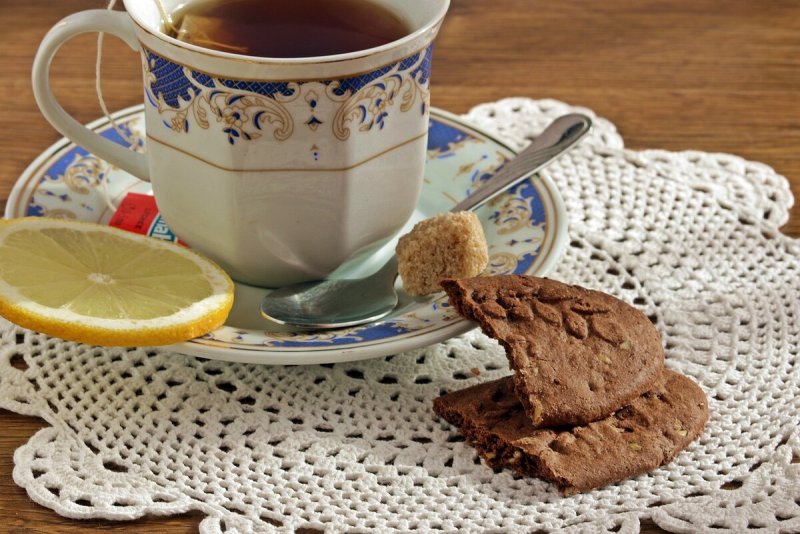 Кофе с печеньками