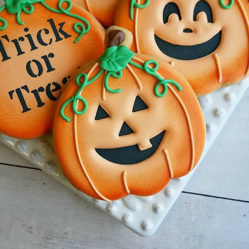 Пряники имбирные к Helloween