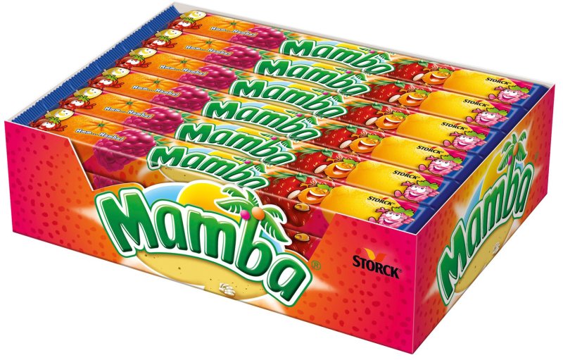 Жевательная конфета "мамба" ассорти, 106г