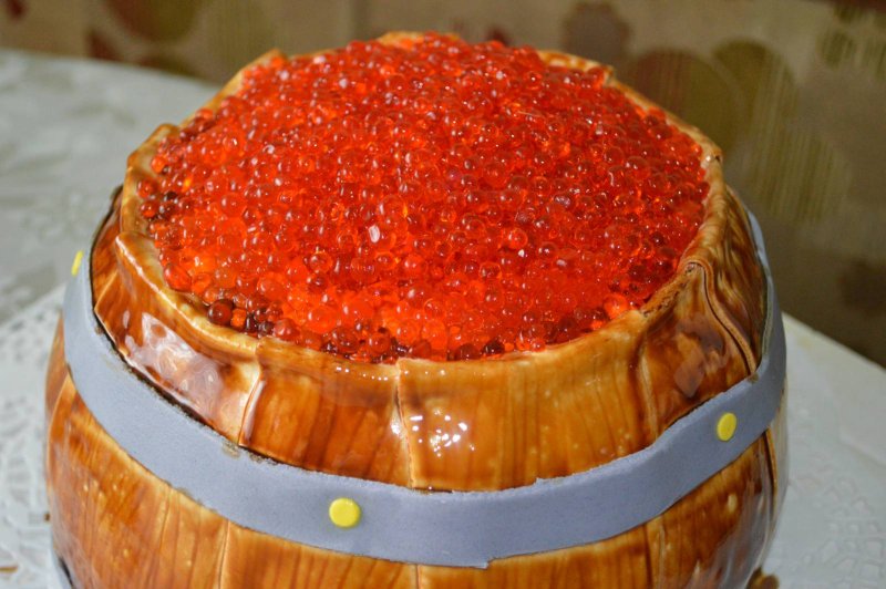 Бочка с икрой
