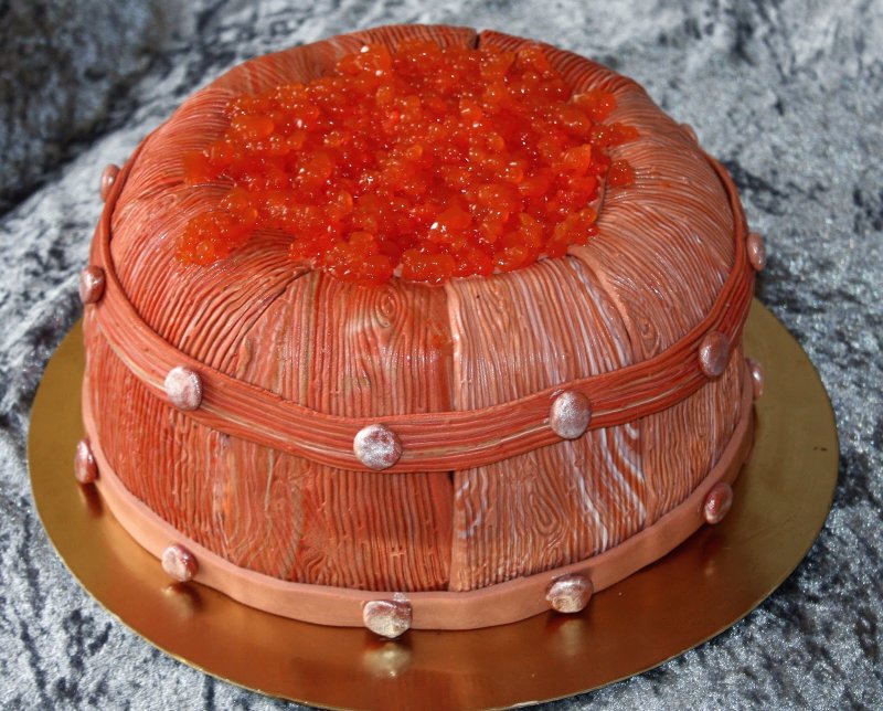 Бочонок с икрой