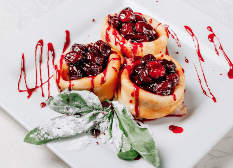 Блинчики в ресторане