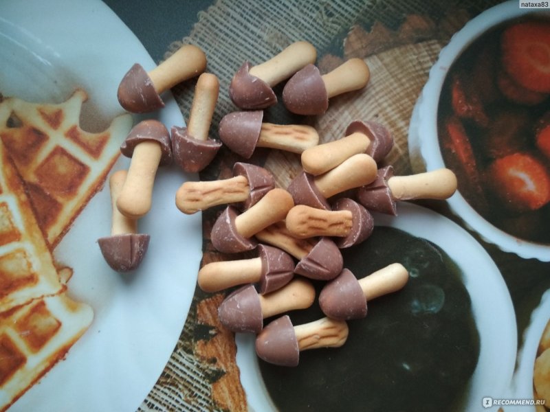 Шоколадные грибочки