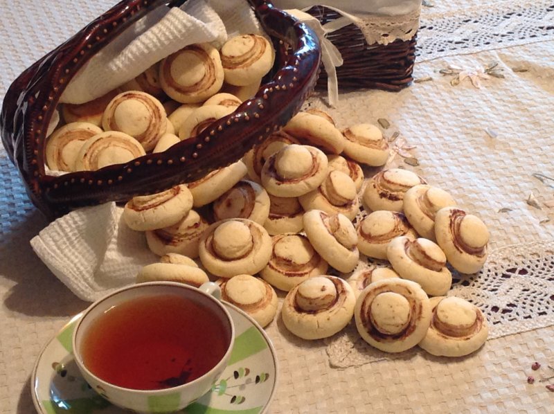 Печенье шампиньоны