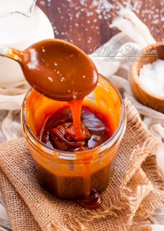 Соленая карамель с цедрой