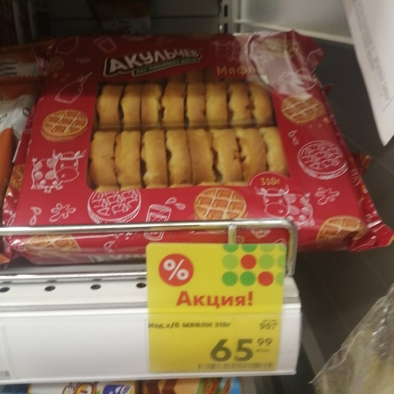 Сладости к чаю в магазине
