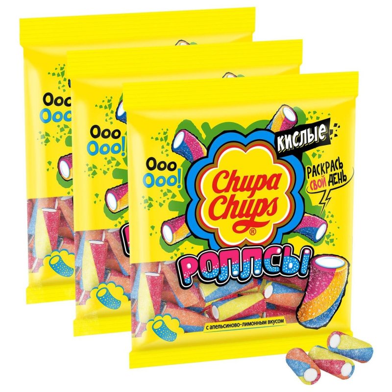 Chupa-chups Фансы жевательный мармелад 150г