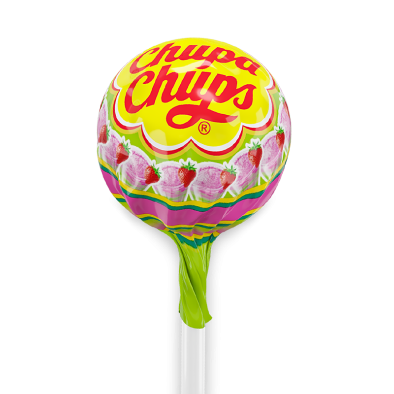 Карамель chupa chups b-Pop со вкусом тропических фруктов, блок 45 шт.
