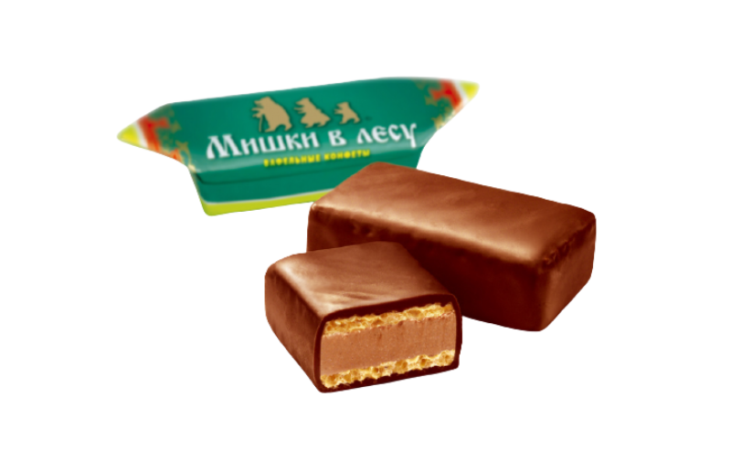 Мишки в лесу конфеты