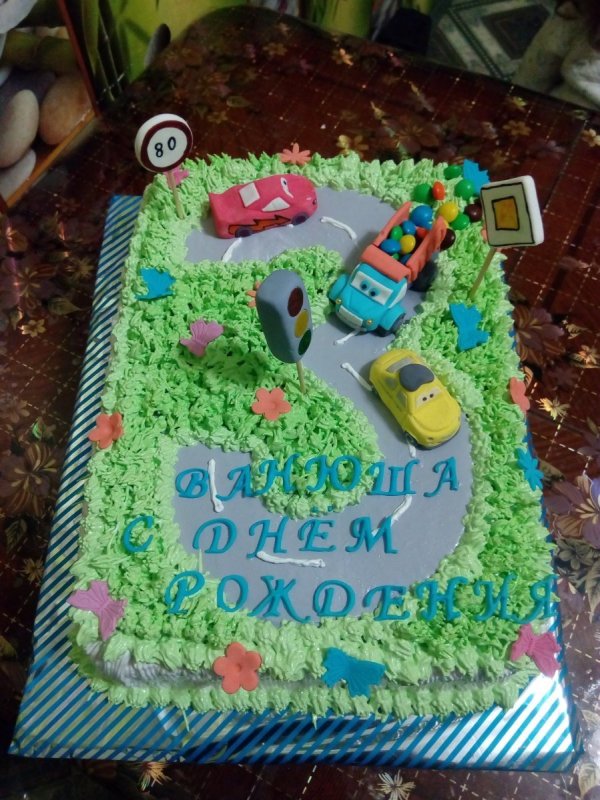 Детские торты для мальчиков
